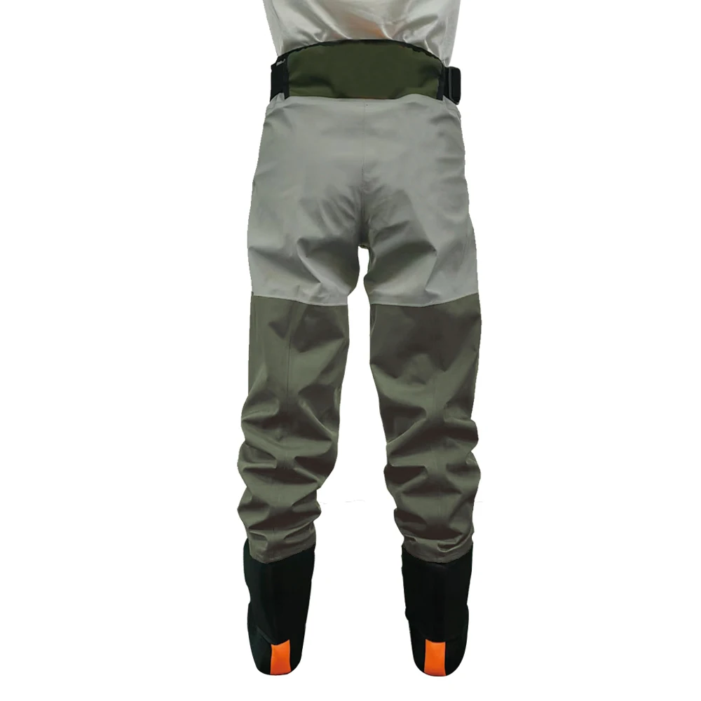 Дышащие водонепроницаемые вейдеры на талии для рыбалки нахлыстом высокие брюки