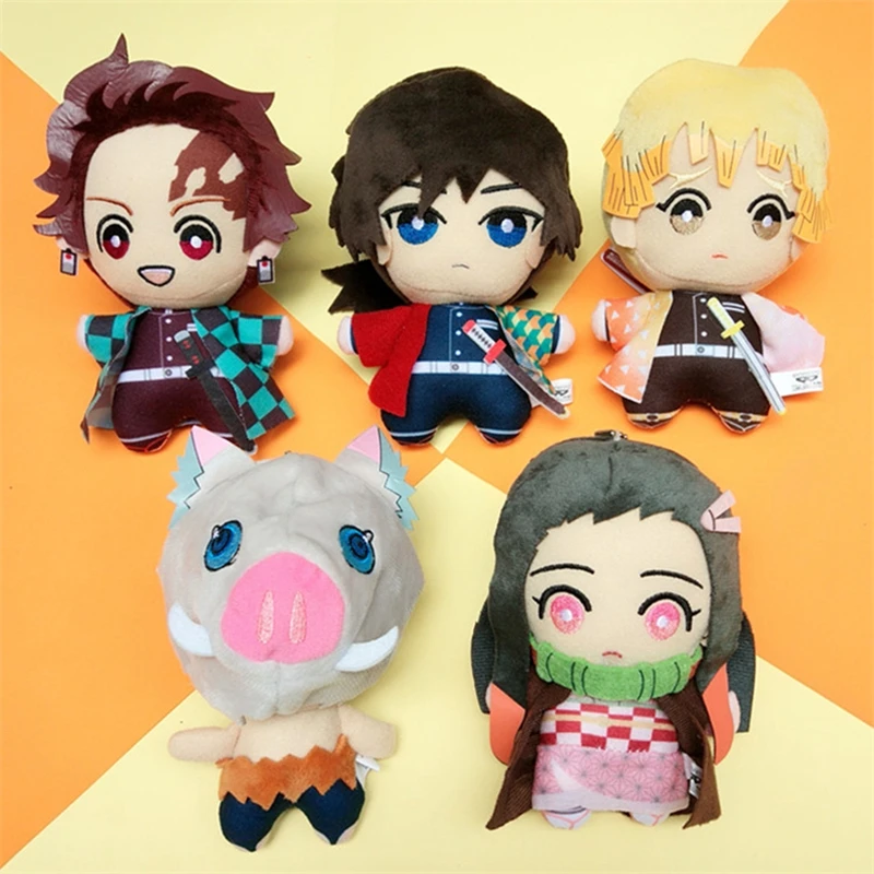 

Anime Demon Slayer Plush Toys Devil's Blade Cartoon Figure 20CM Manga Dolls Kimetsu Tanjirou Nezuko Kids Gifts Inosuke Decor