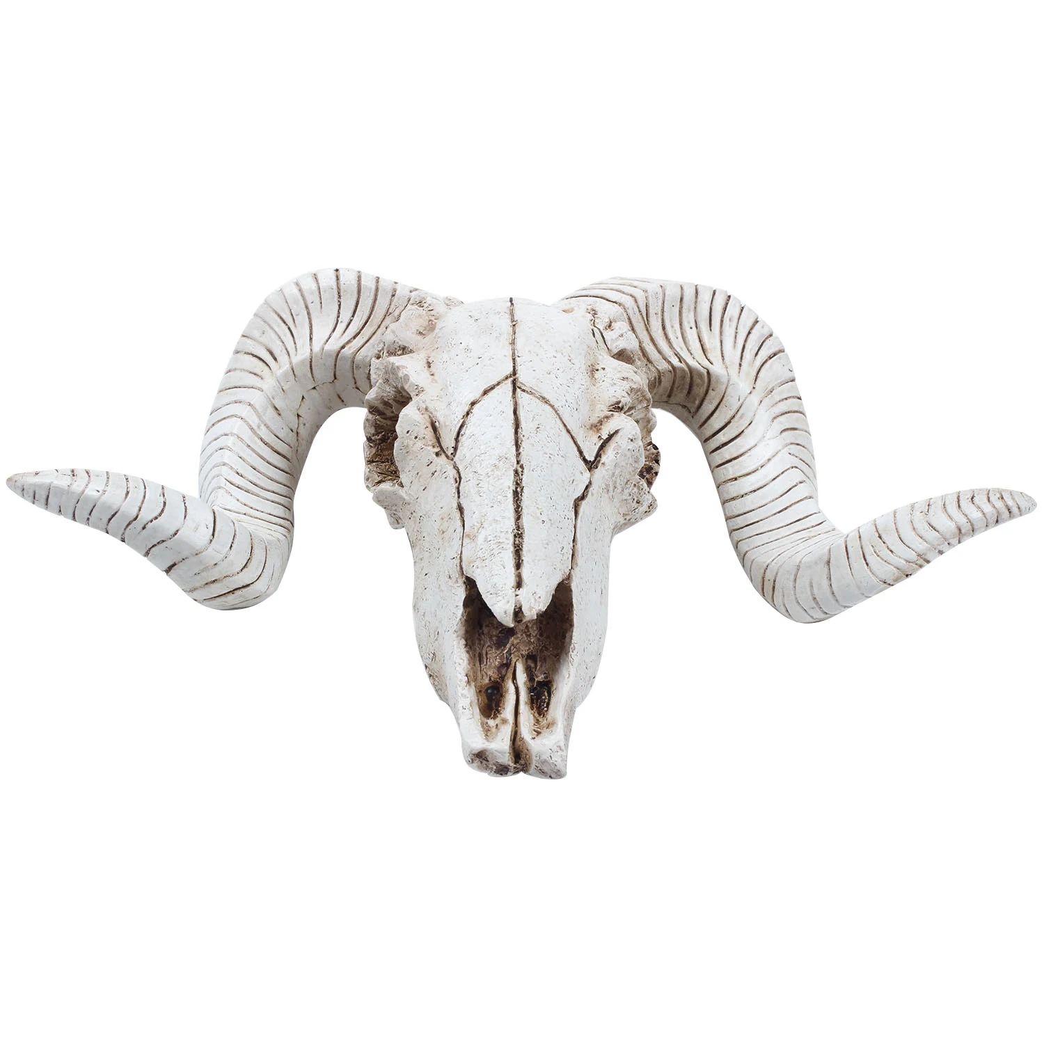 

Креативная голова-череп, голова-череп, Настенная подвесная 3d-скульптура животного, фигурки, ремесла, рога, украшения для домашнего декора