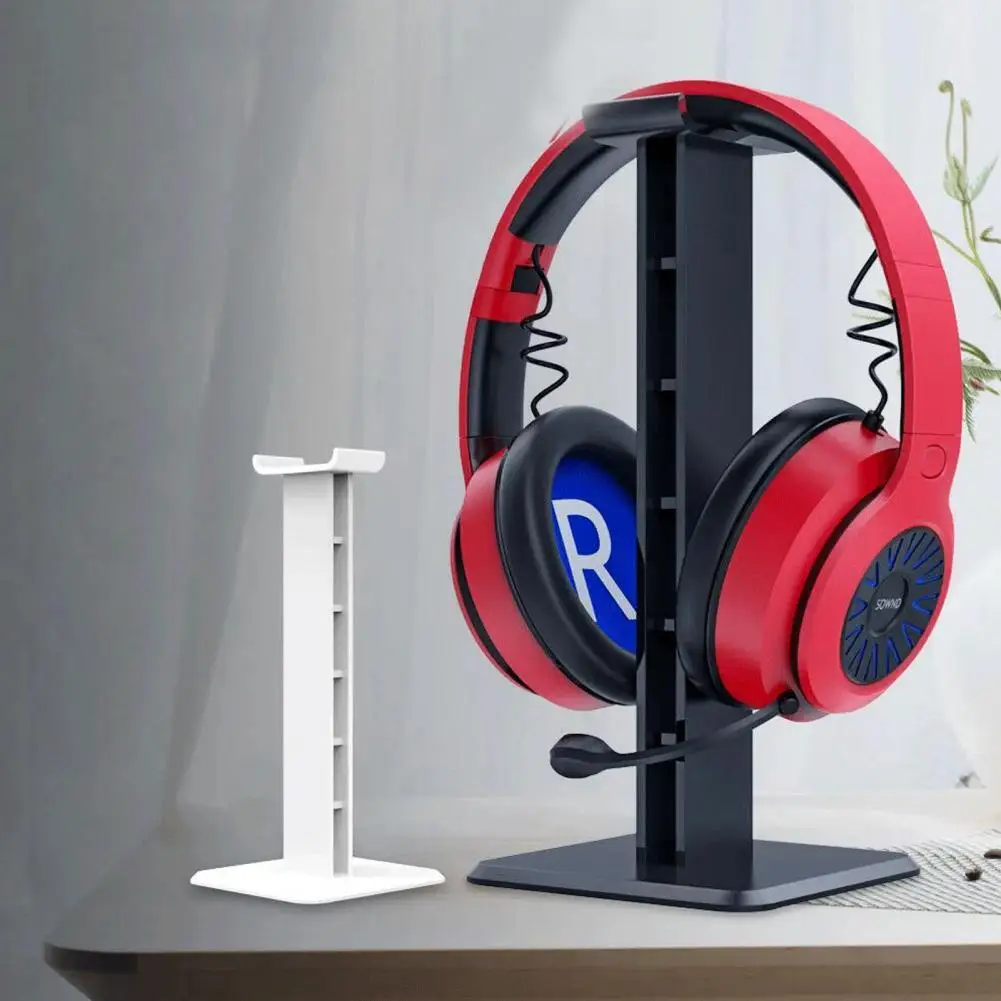 

Headphone Holder High Stability Shock-proof Vertical Desk Mount Laptop Headset Rack for Office