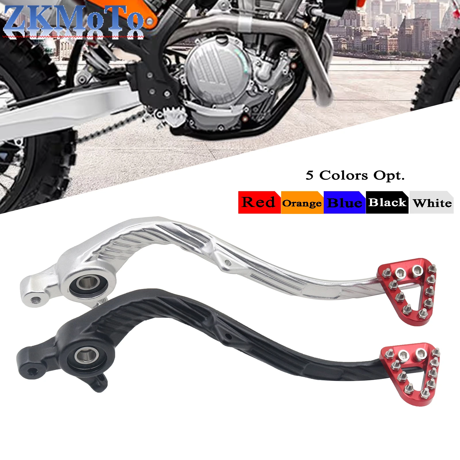 Мотоциклетный алюминиевый рычаг педали тормоза для KTM 250SX 250EXC 300XC 300EXC HARDENDURO SIXDAYS CKD