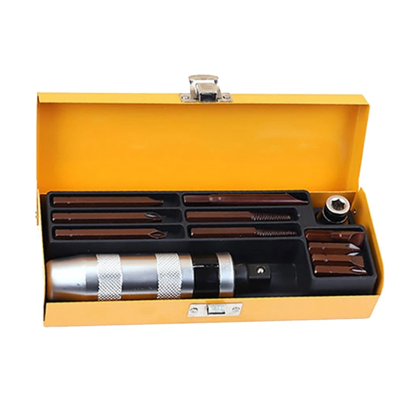 

12Pcs Impact Screwdriver Set Heavy Duty Shock Screw Driver Bit Set Screwdriver Bit Set