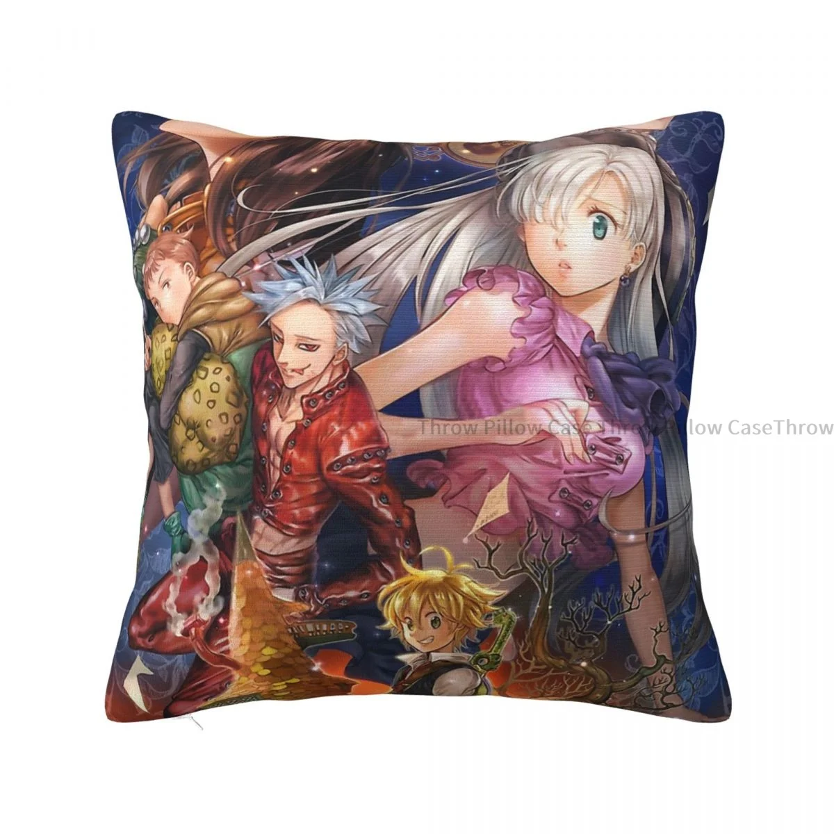 Семь капсульных грехов декоративная подушка рюкзак чехлы сделай сам печатный