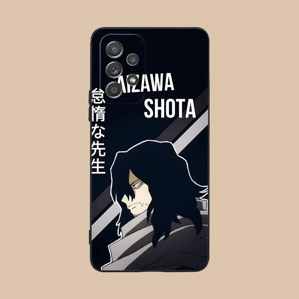 Чехол для телефона MHA Aizawa Shota для Samsung Galaxy A57 56 55 54 53 52 51 37 36 35 34 33 32 31 5G, мягкий противоударный чехол из ТПУ (art.: 3920da9fc7405) - 3920da9fc7405