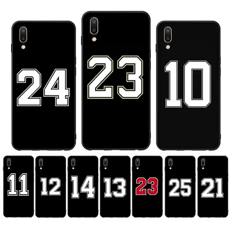 

Basketball Football Rugby Stars Phone Case Case For Oppo Reno Realme C3 6Pro Cover For vivo Y91C Y17 Y19