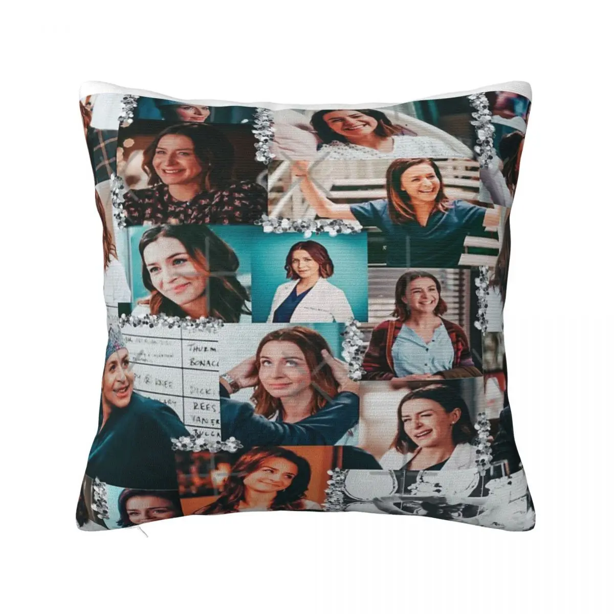 Амелия пастушья коллаж наволочка для подушки 45x45