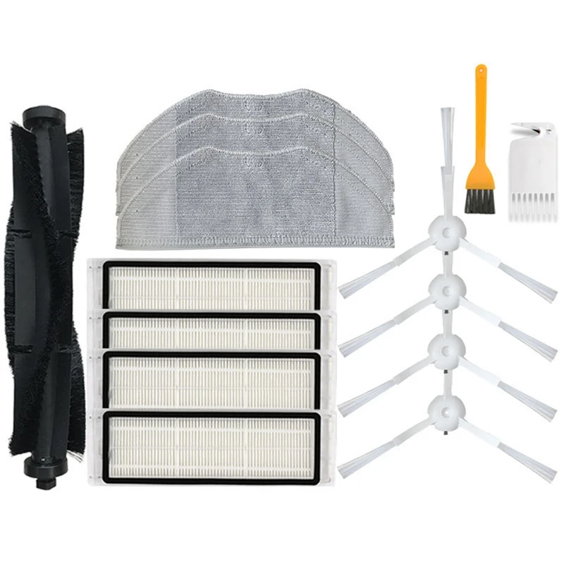 

Подходит для робота-пылесоса 360 S7S5, основная и боковая щетки, боковая щетка, ткань для мытья, фильтр, сетка, аксессуары Hypa