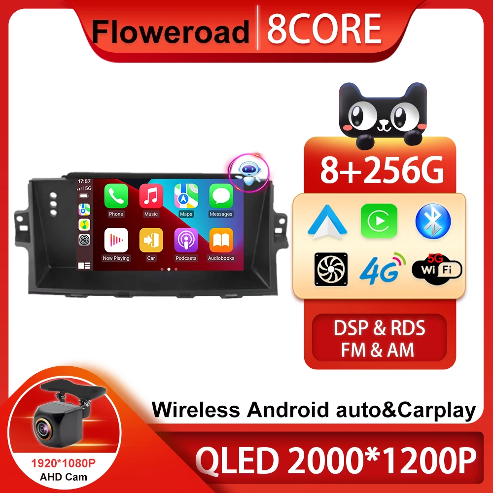 9 дюймовый Android 13 автомобильный DVD-радиоприемник для Renault Talisman 2012-2013