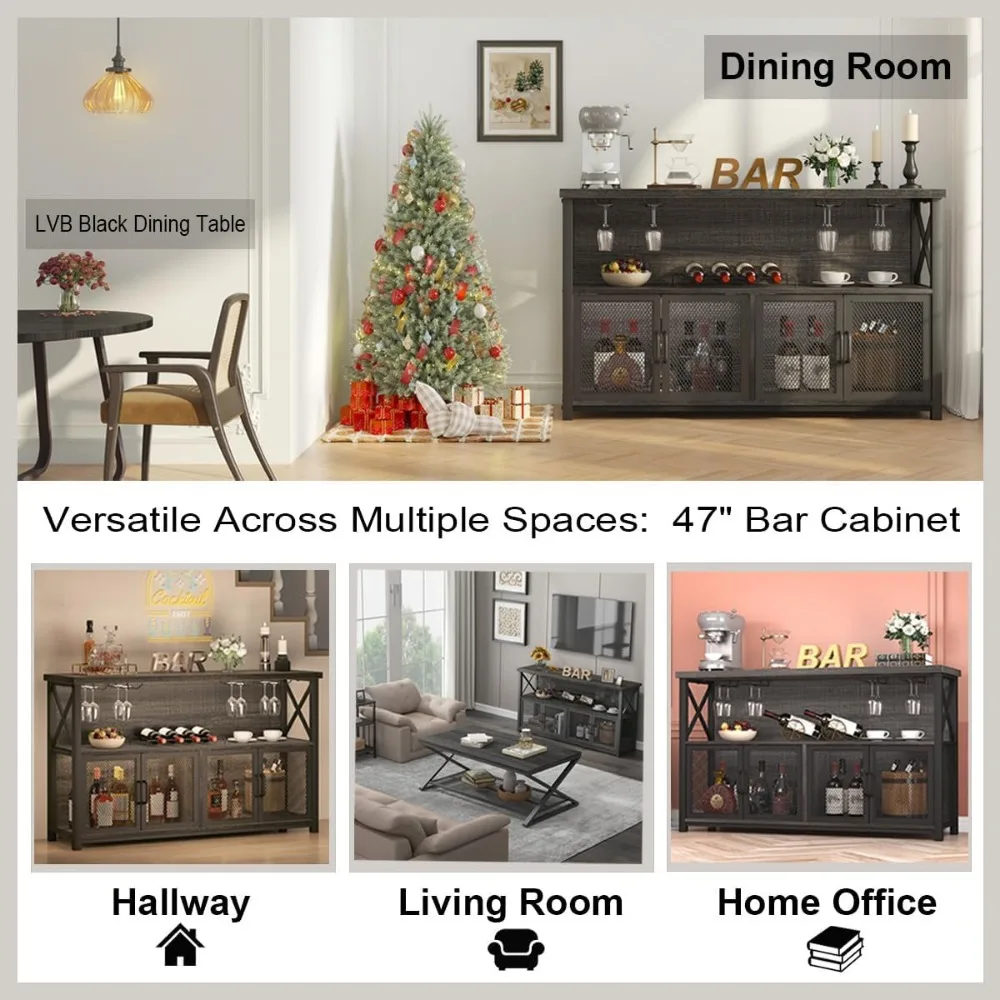 Шкаф для винного бара промышленный шкаф кофейни спиртных напитков и склянок