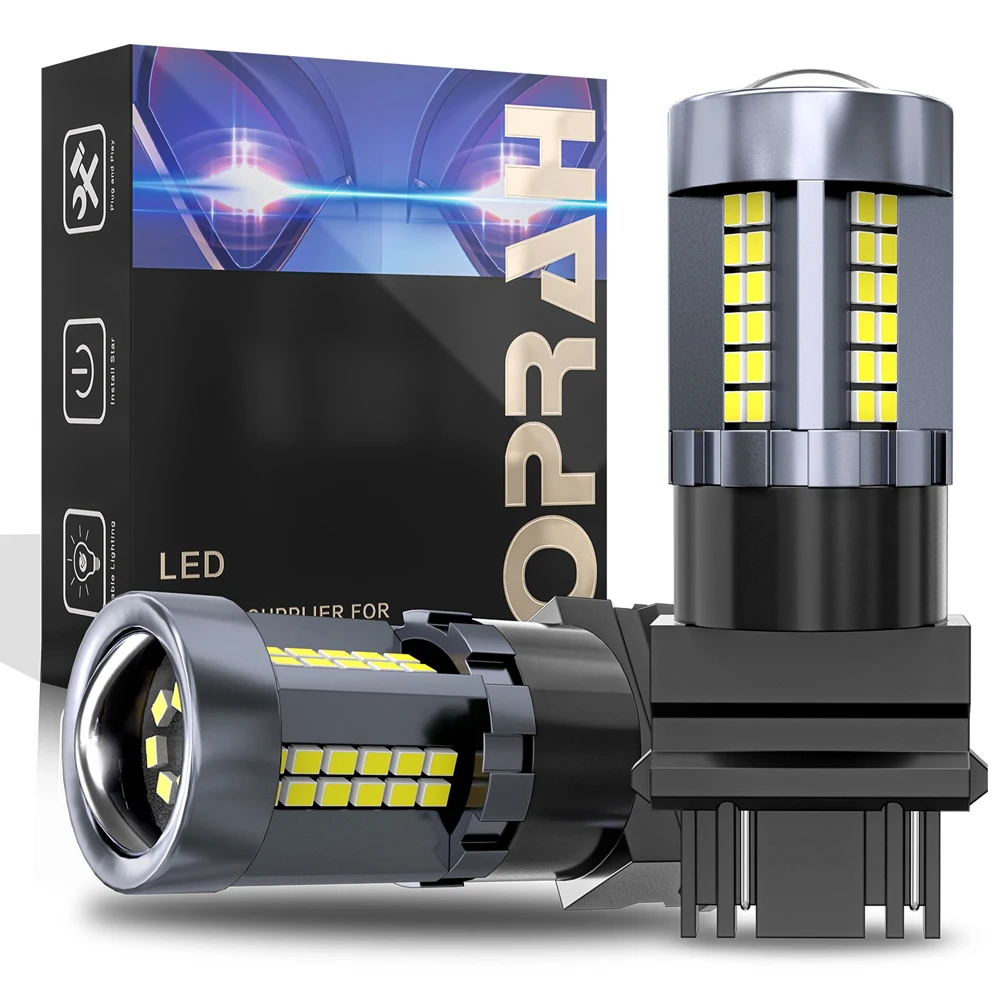 

Oprah 2 шт. Высокая мощность W21/5 Вт 7443 7440 W21W WY21W T20 T25 Светодиодная лампа Canbus без ошибок, автомобильная Поворотная лампа, стоп-сигнал, фонарь заднего хода