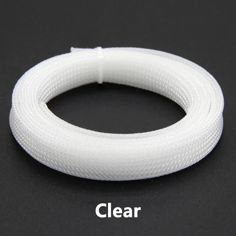 

Прозрачный ПЭТ рукав для проводов 2/4/6/8/10/12/16 мм