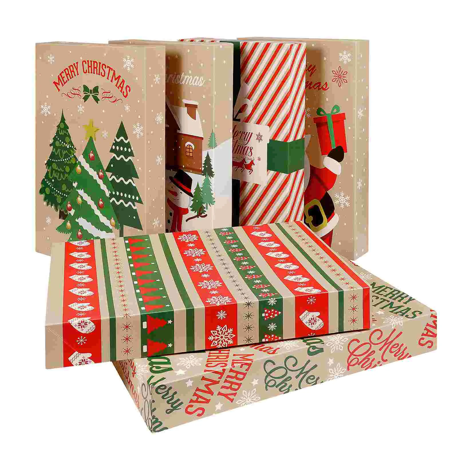 

Gift Box Holiday Packing Supplies Xmas Presents Holder Party Favors Christmas Wrapping Gifts Shirt Holders