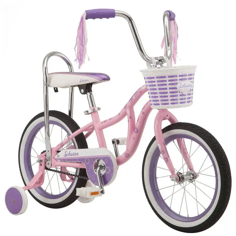 

Bloom Kid's Bike with Training Wheels, Pink