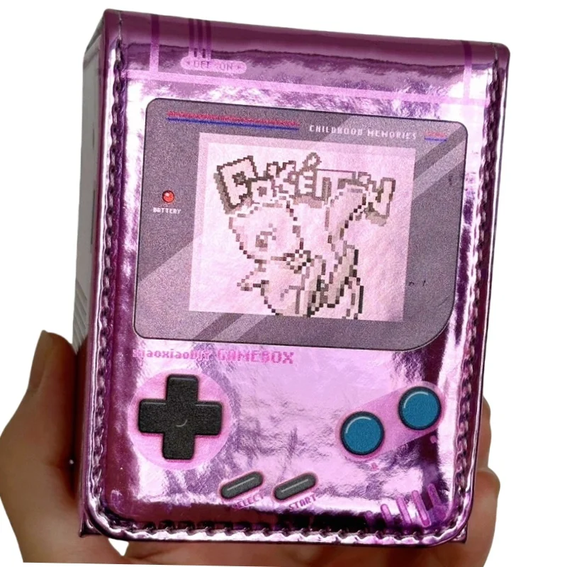 Карточная коробка Gengar Mew Eevee Riolu Suicune Ptcg Diy Высококачественная портативная
