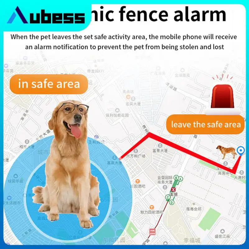 

Умный звонок для домашних животных, GPS-локатор, устройство защиты от потери собак и кошек, IP67 Водонепроницаемый Электронный ошейник с позиционированием забора, умный продукт