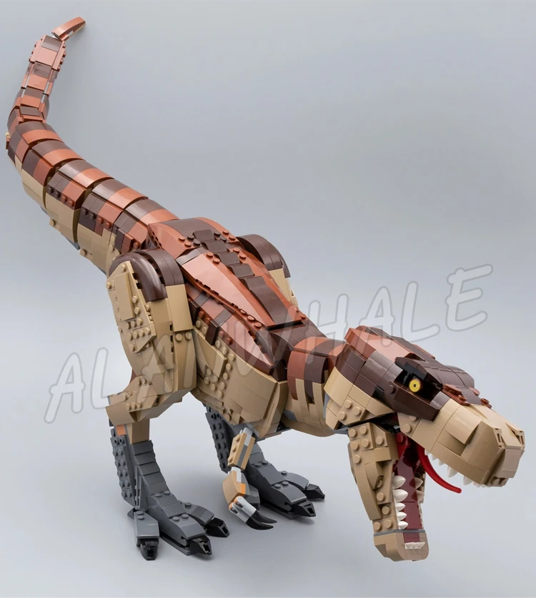 3156 шт. мир Юрского периода T.rex 11338 Ворота Парка Rampage большой гигантский динозавр
