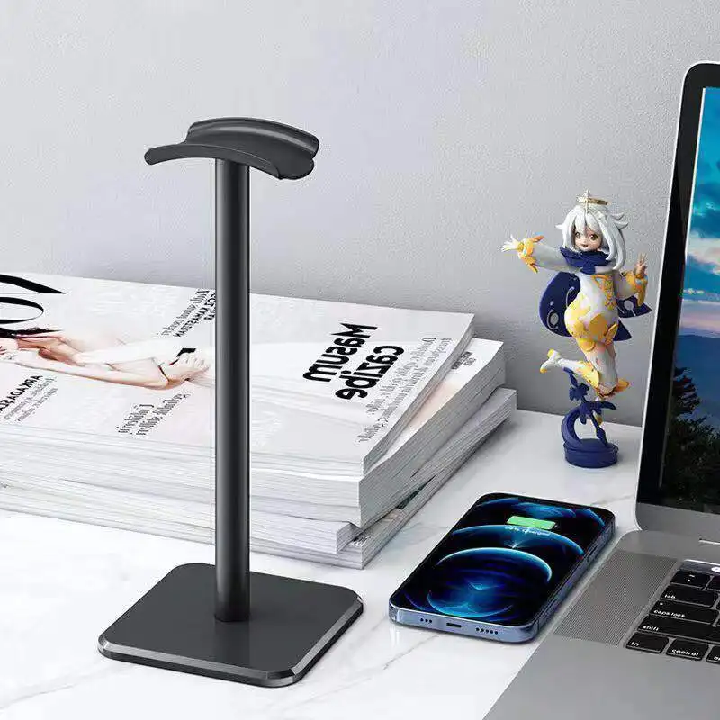 

Headphone Stand Universal Aluminuim Headset Holder Aluminum Supporting Bar Flexible Headrest Fashion Headphone Hanger