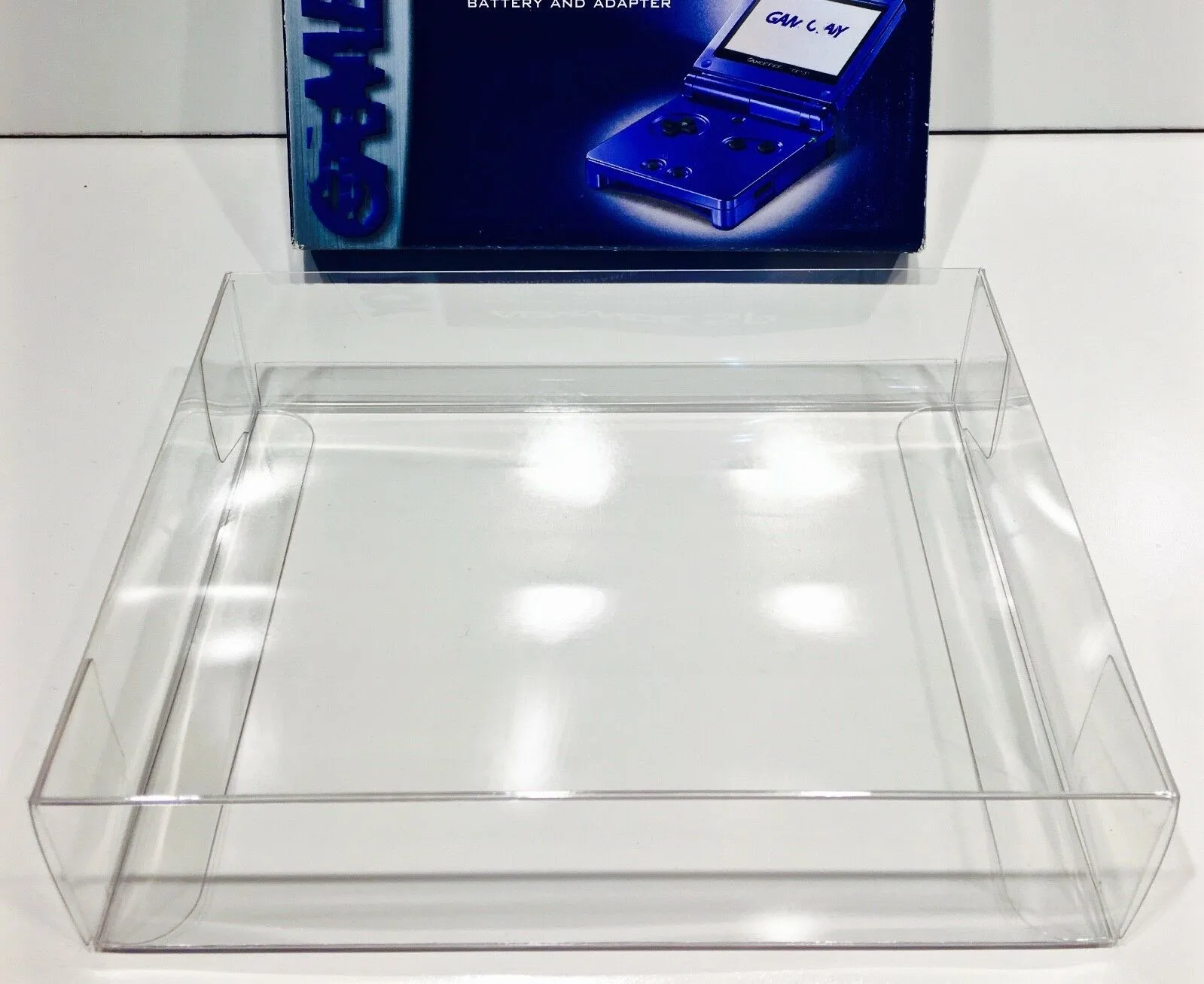 

1 Box Protector For GAME BOY ADVANCE SP Console Boxes NTSC SIZE! Case Nintendo