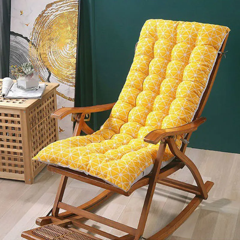 

Reclining Chair Double-Sided Cushion Folding Beach Cushions Thickened Outdoor Lounger Cushion House Decorations for All Seasons