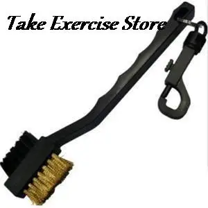 

New Arrive High Quality 2 Sided Useful Golf Club Brush Clip Groove Ball Cleaner Cleaning Kit Tool