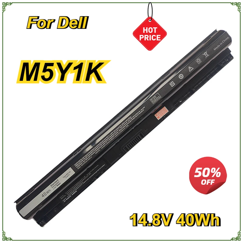 M5Y1K Аккумулятор для ноутбука Dell Inspiron 3451 3551 3558 3458 V3458 V3451 N3558 5551 5555 5552 5558 5559 4 ячеек