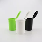 Влагостойкая трубка для хранения табака, 10 шт., 60 мл, конусы, рулон, держатель конопли, герметичная травяная трубка, контейнер для хранения сигарет с крышкой