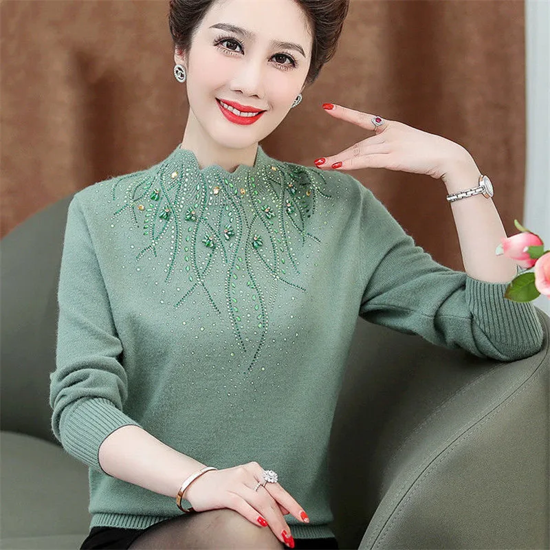 Высококачественный кашемировый вязаный свитер женские топы пуловер для женщин