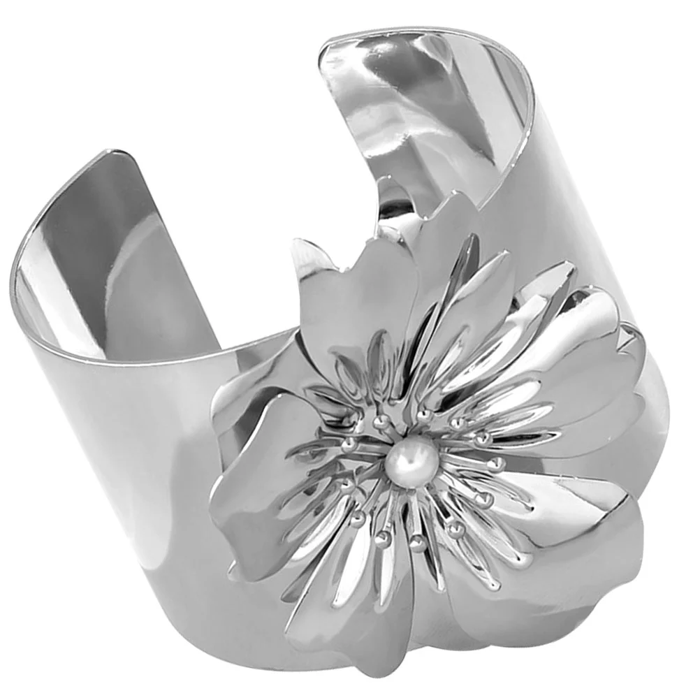 

Flower Bracelet Metal Bracelet Women Bracelet Jewelry Decorative Bracelet