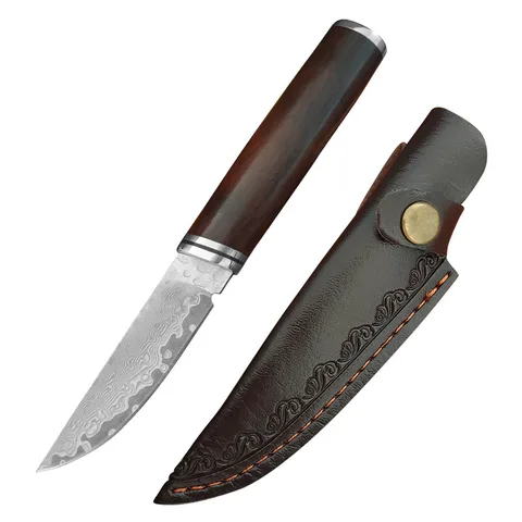 Нож JIANLAI из дамасской стали