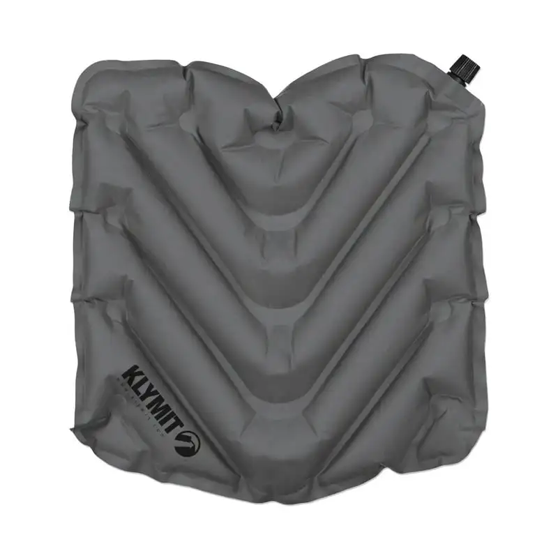 

V Seat Inflatable Air Cushion (14.5x13.5x1.5in, 2.6oz), Gray