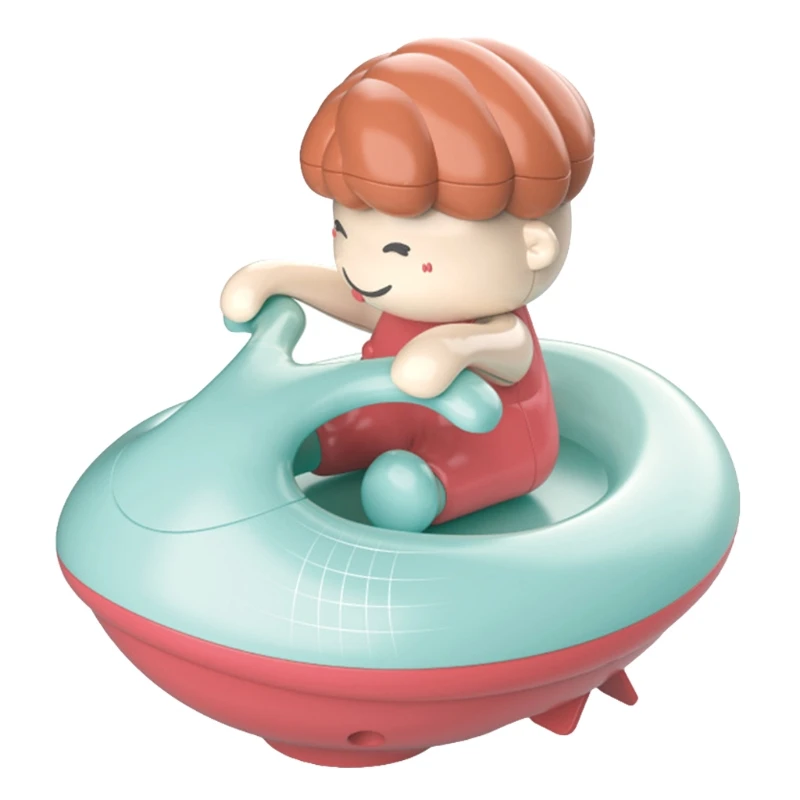 

Игрушка для ванны для помещений, водная игрушка, плавающая заводная яхта, мини-мультяшная скоростная лодка, искусственная игрушка для ребен...