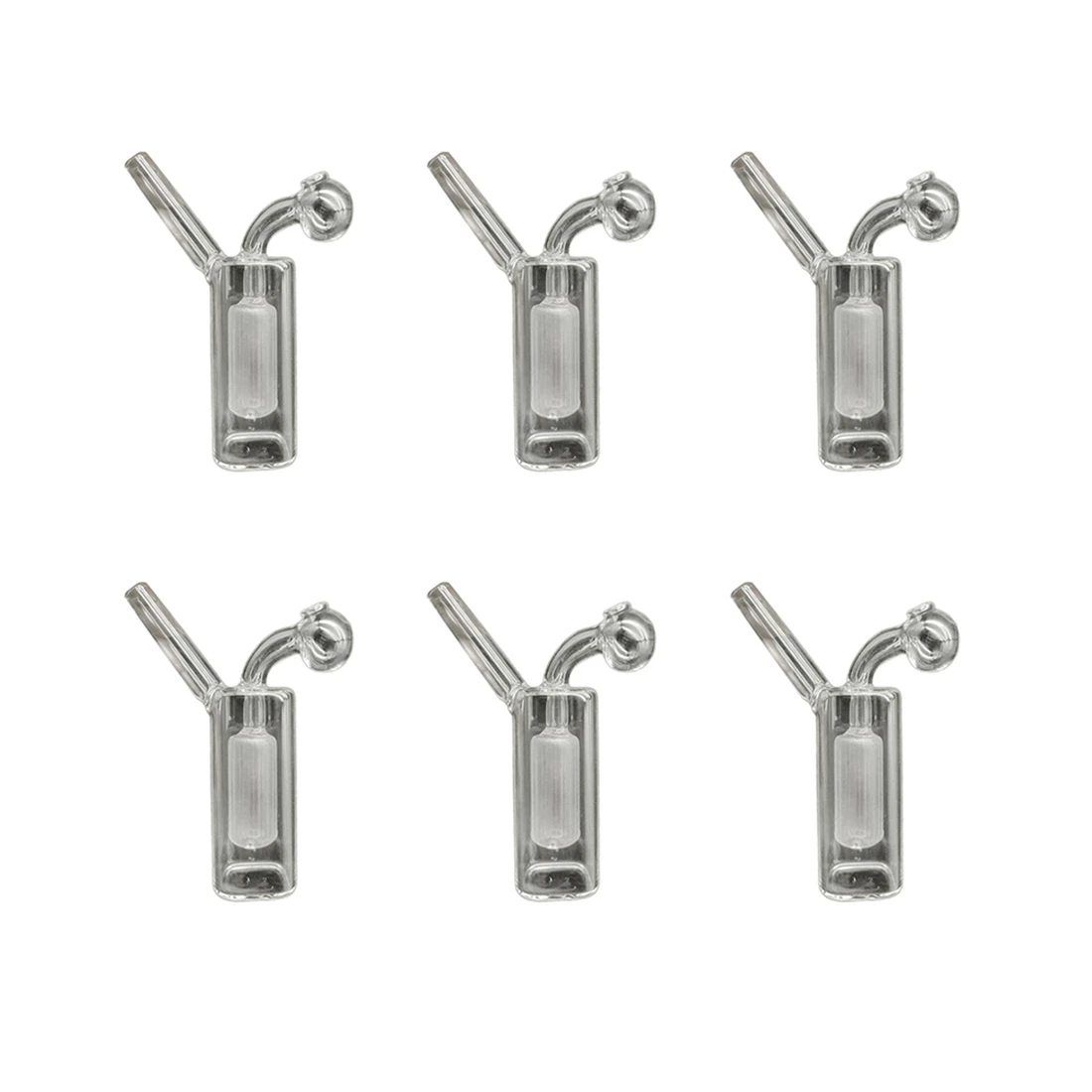 

6 Pcs Thick Handmade Heating Burner Oil Lamp,Handmade