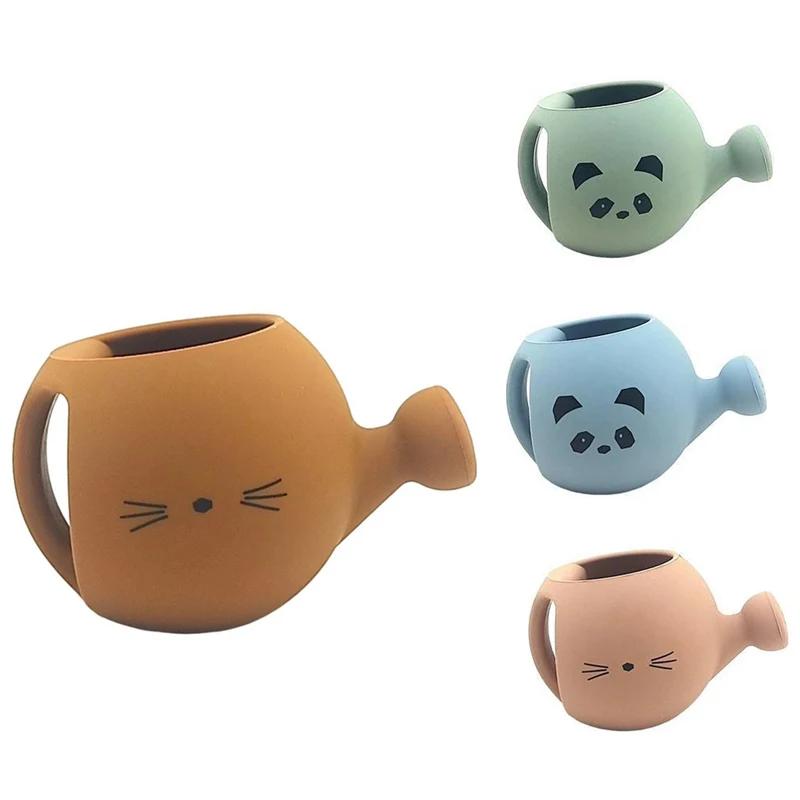 

Silicone Children Beach Toys Play Kettle Outdoor Seaside Parent-Child Interactive Play Water Dredging Pot Cute