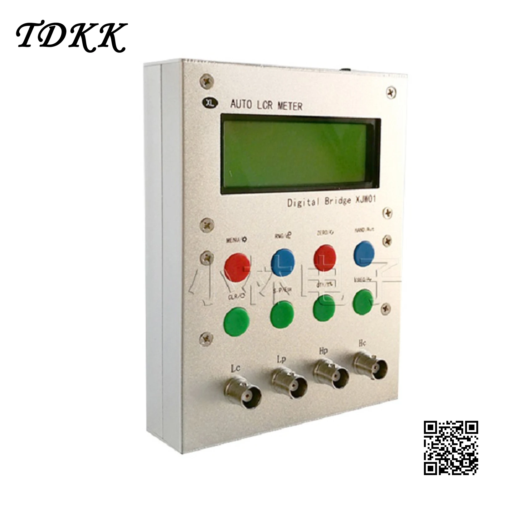 Цифровой мост XJW01 Mr. Xu LCR тестер сопротивления индуктивности емкости ESR-тест