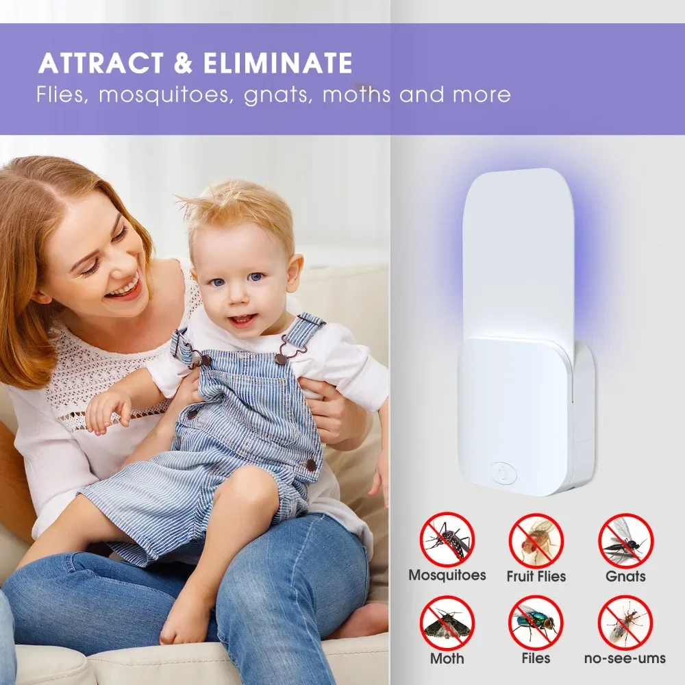 Клейкая лампа для борьбы с комарами подключаемыми устройствами