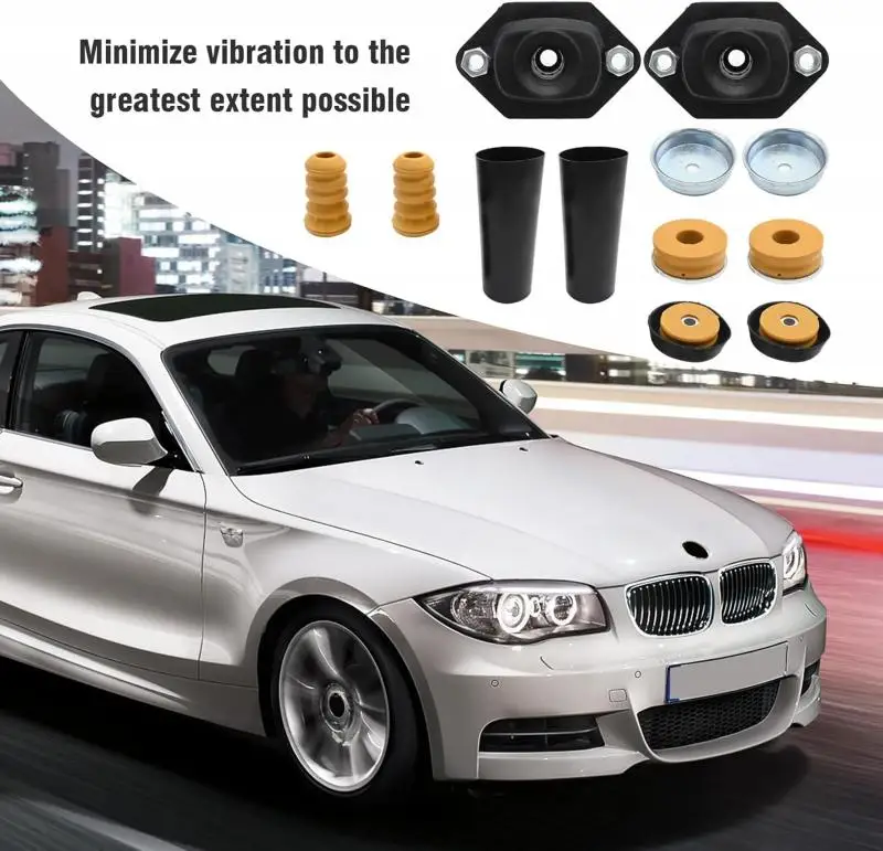 14шт. 33506767010 Комплект заднего верхнего и нижнего крепления амортизатора комплект