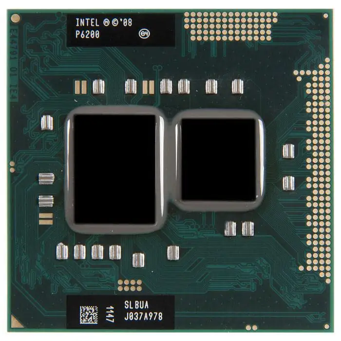 процессор Socket 988 Intel Pentium Dual-Core Mobile P6200 2133MHz (Arrandale 3072Kb L3 Cache SLBUA) PGA Tested - купить по