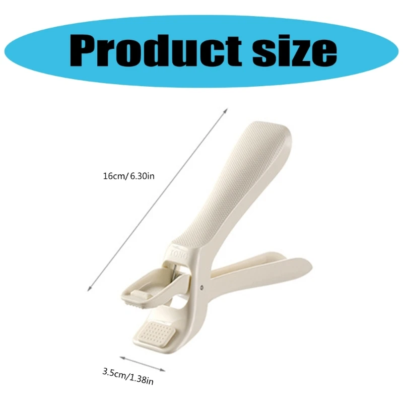 Семейный безопасный зажим для кухонной чаши с термостойкой пластиковой ручкой