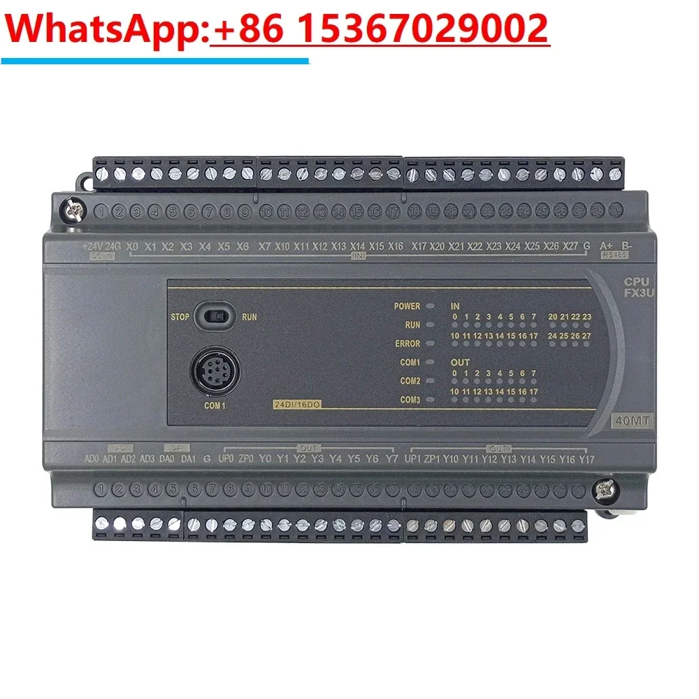 FX3U-14MT FX3U-14MR FX3U-20MT FX3U-24MR FX3U-32MT FX3U-32MR FX3U-40MT FX3U-40MR FX3U-60MT FX3U-60MR0-10V аналоговый вход RS485