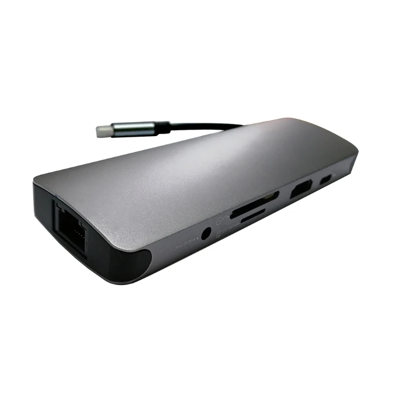 

9-port USB 3.0 Hub with High Speed, Multi USB Port Expander, Fast Data Transfer USB Splitter for Windows PC, for Mac