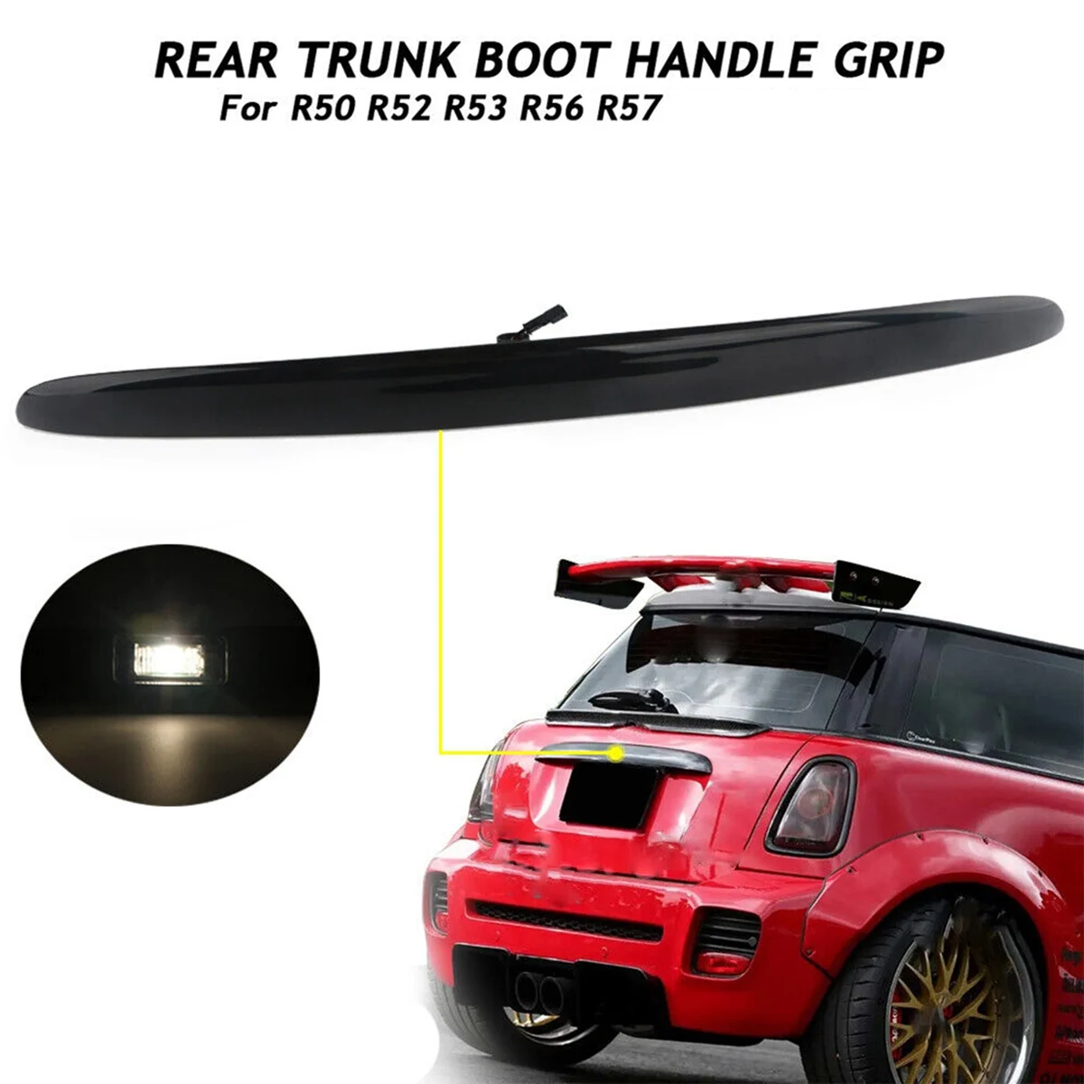 51132753602 рукоятка багажника автомобиля для мини R55 R56 R57 R58 R59 R60