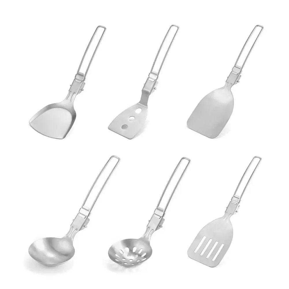 Портативная уличная посуда для кемпинга многофункциональная Складная лопата