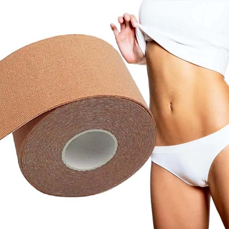 

Magic Tape For Belly Magic Wrap Tape Body Stomach Tummy Tuck Tape Sticky Craft High Ductility Wavy Design For Daily Use Fat