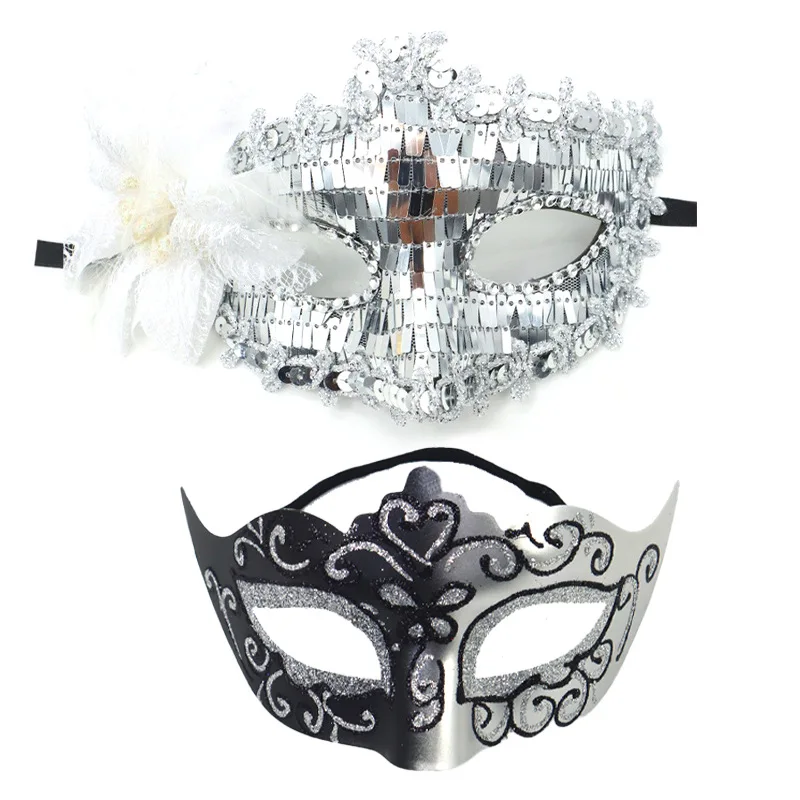 2 шт. пары золотые фиолетовые черные синие кружевные маски бабочка венецианская