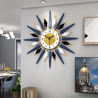 large kitchen wall clock modern design creative silent clock mechanism wall decorations living room luxury horloge murale clocks