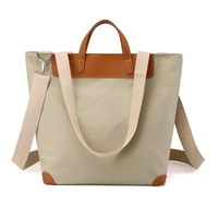 new large capacity canvas womens bag fashion one shoulder messenger shopping bag travel womens handbag hot sale