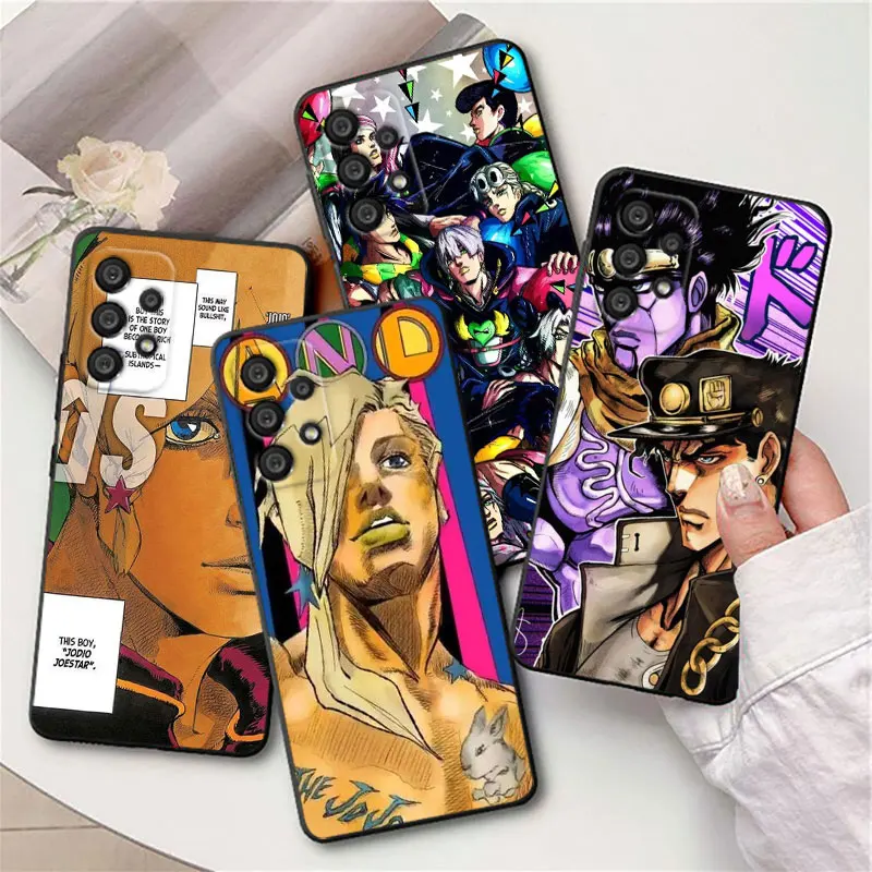 

The JoJo lands Jodio Phone Case For Samsung j8 j7 j2 Core M13 M33 M23 M52 M32 M22 M31S M31 M21 M20 M10 Black Cover