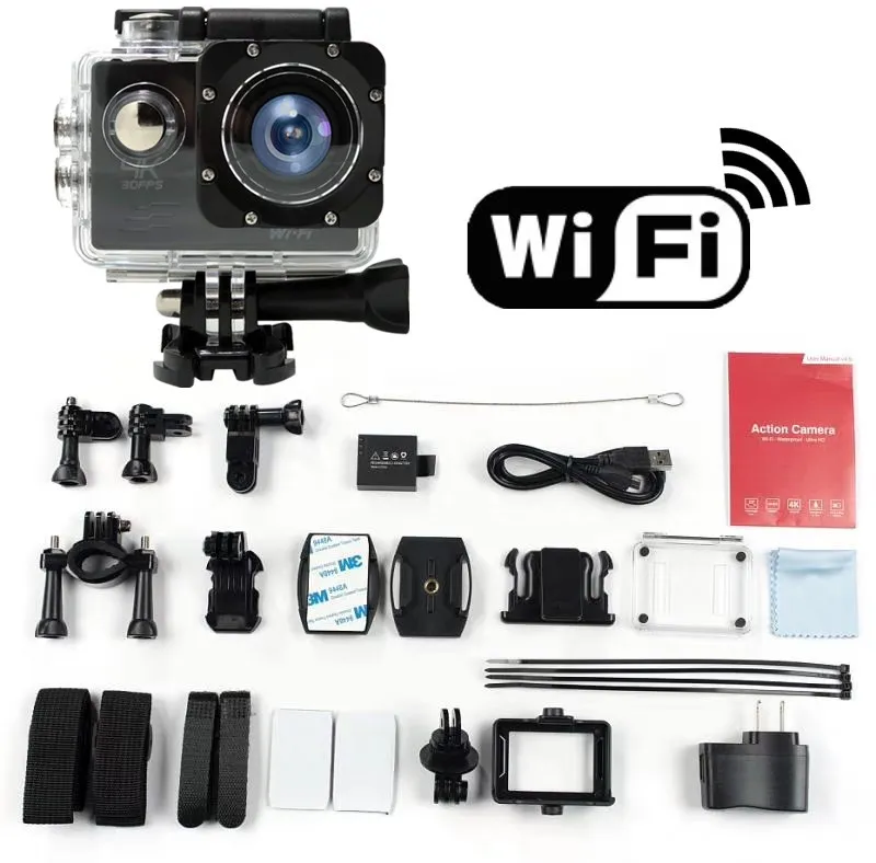 Sports DV 4K Waterproof Wireless WiFi Mini HD Outdoor F9 Diving Camera F60 Digital Camera enlarge