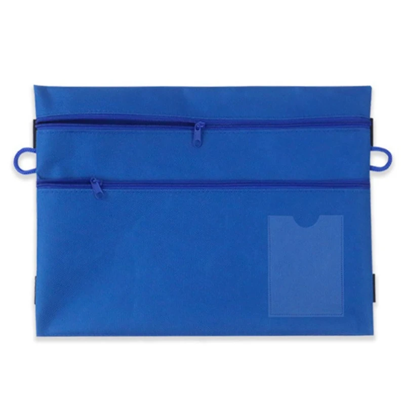 

PPYY-A4 Document File Bag with Handle Creative Cute Student Stationery Bag Business Document Organizer Filing Products