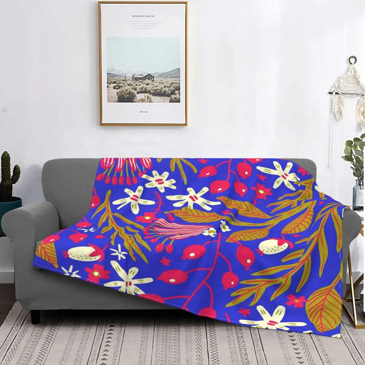 

Manta с цветочным принтом для детей, для cama colcha, cubierta a cuadros, manta de muselina de Anime